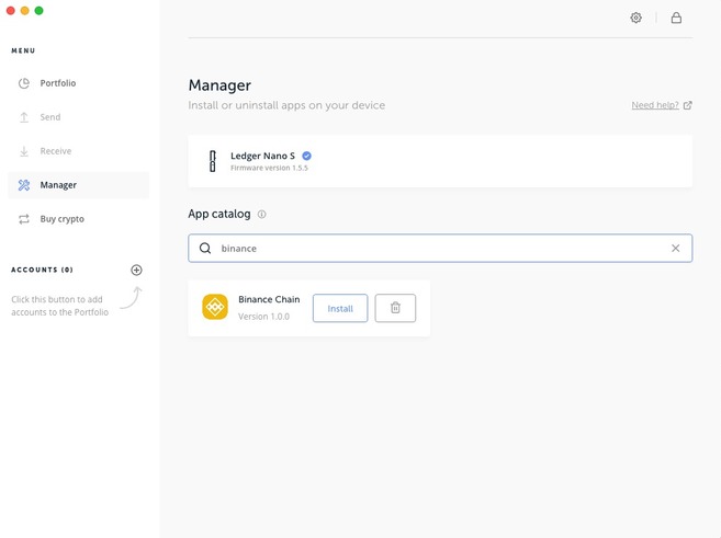 Binance DEX:訪問你的錢包