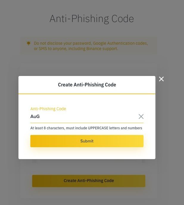 Cara mengatur Kode Anti-Phishing pertama Anda