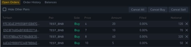 Tìm hiểu Chuyên sâu về Công cụ Khớp lệnh của Binance Dex