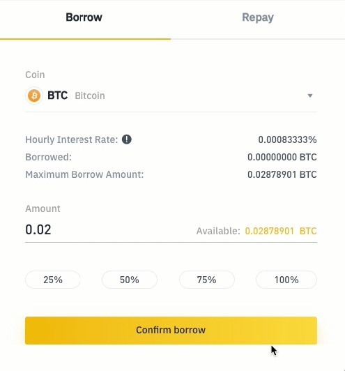 How to short Bitcoin on Binance Margin Trading