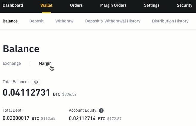 Binance保證金賬戶設置指南