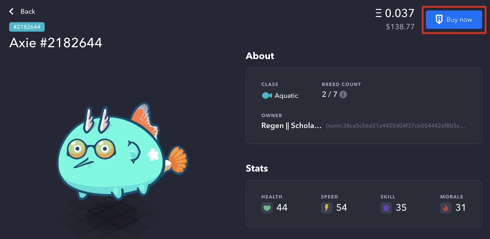 axie infinity binance