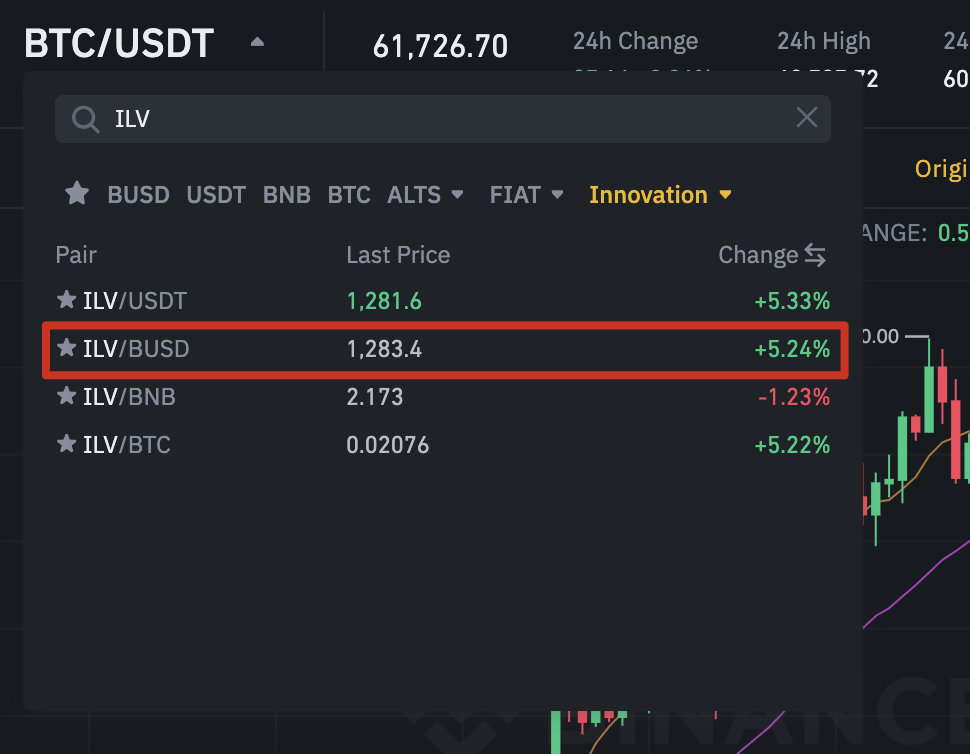 illuvium crypto binance