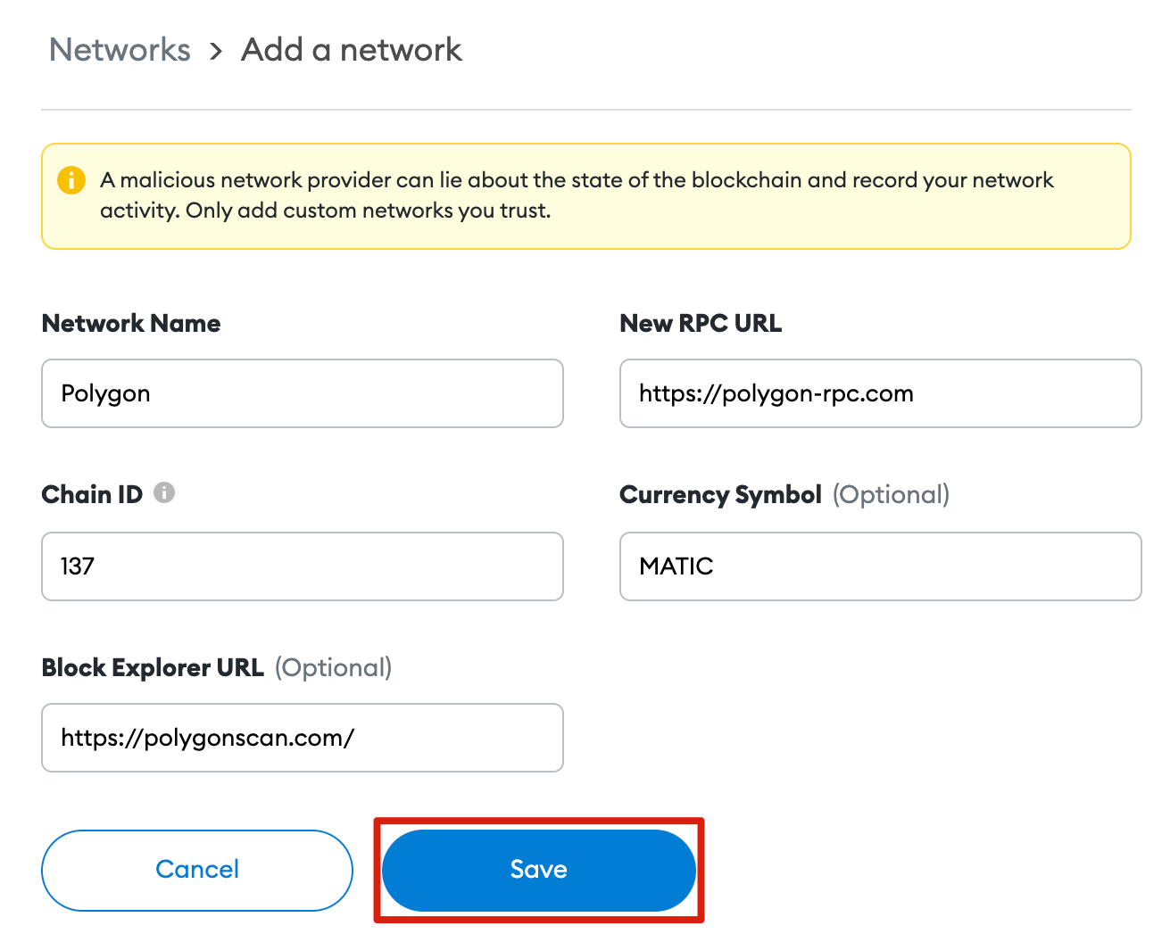 how to add address to metamask