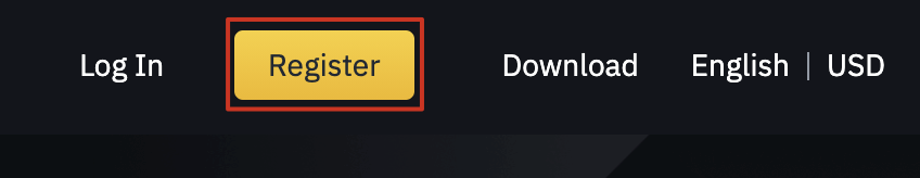 Binance register