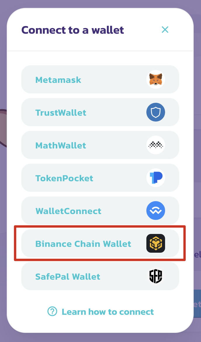 binance chain wallet