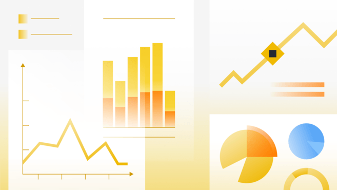 Financial metrics illustration