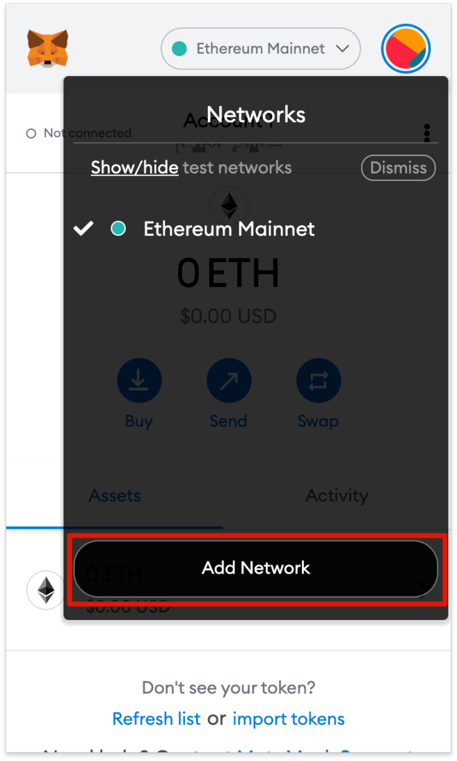 poradnik kryptowalutowy jak dodac avalanche do metamask grafika numer 12