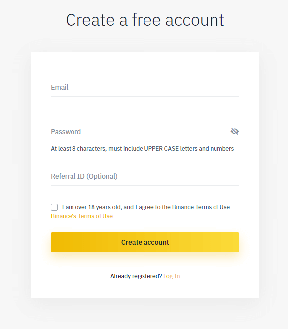 How to open a binance futures account